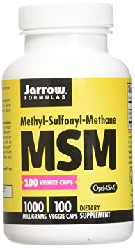 Jarrow Formulas MSM Sulfur, For Beauty and Joint Health, 1000 mg, 100 Veggie Caps