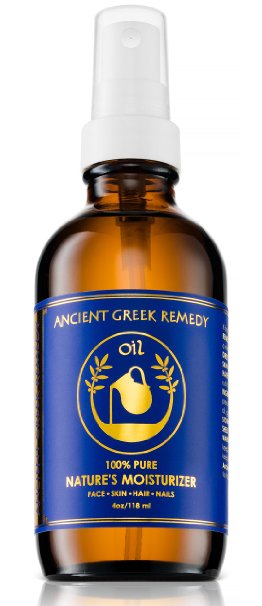 Organic Blend of Olive, Almond ,GrapeSeed & Lavender Oil with Vitamin E, Daily Moisturizer for Face, Skin, Hair & Nails, Massage for Pain Relief, Psoriasis & Eczema Treatment 4OZ