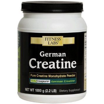 Fitness Labs Creapure German Creatine Powder, 200 Servings, 1000 Grams