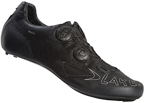Lake CX 237 Wide Road Shoe - Cycling - Men's Black, 47.0/Wide