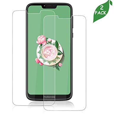 Vzzn(2 Pack Screen Protector Glass Compatible with Moto G7 Power,Tempered Glass Screen Protector for Moto G7 Power,Max-Coverage/Ultra Clear/Easy Installation G7 Power Screen Protector
