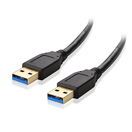 Cable Matters SuperSpeed USB 3.0 Type A Cable in Black 15 Feet