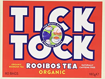 Tick Tock Organic Rooibos Tea 80 Bag (Order 5 for Trade Outer)
