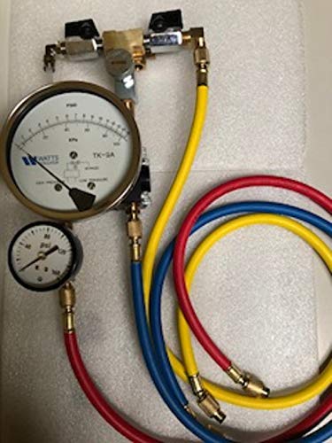 Watts Backflow Test Kit TK9A PRO Equipped with Free Line Pressure Gauge
