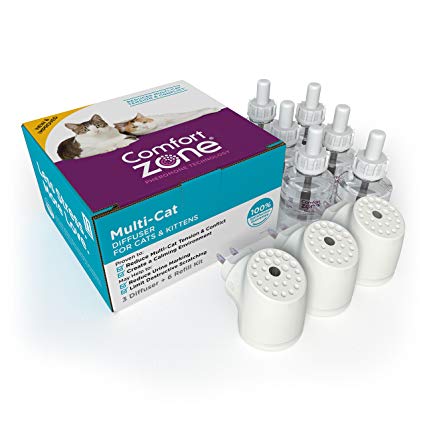 Comfort Zone Calming Diffuser Kits for Cat Calming