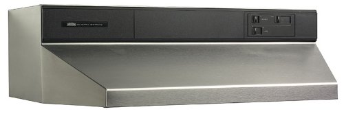 Broan 893904 Contemporary Under-Cabinet Range Hood, 39-Inch, Stainless Steel