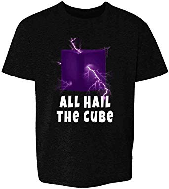 All Hail The Cube Youth Kids Girl Boy T-Shirt