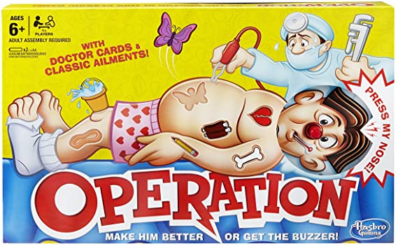 Hasbro Gaming Classic Operation Game