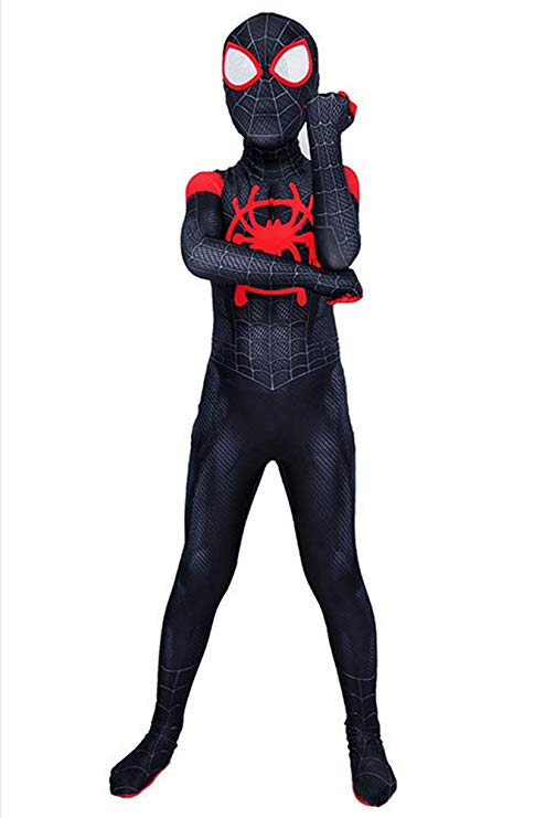 Panmeihua Kids Superhero Spandex Costume Cosplay 3D Zentai Full Bodysuit