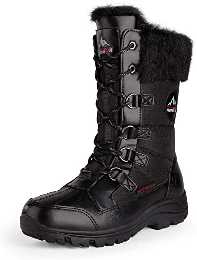 NORTIV 8 Women's Insulated Warm Snow Winter Boots