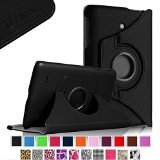 Fintie LG G Pad 70 Case - 360 Degree Rotating Stand Case Cover with Auto Sleep  Wake Feature for LG G Pad V400  V410 LTE  VK410  UK410  LK430 G Pad F70 7-Inch Android Tablet - Black