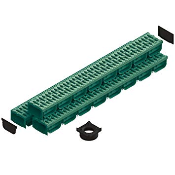 Standartpark - 4 Inch Trench Drain System With Grate - GREEN - Spark 2 (3)