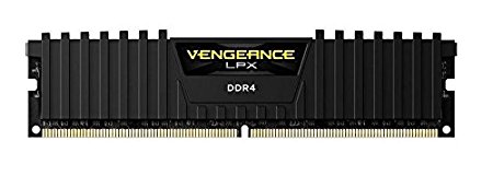 Corsair Vengeance LPX 16GB (1x16GB) DDR4 DRAM 3000MHz (PC4 24000) C15 Memory Kit - Black