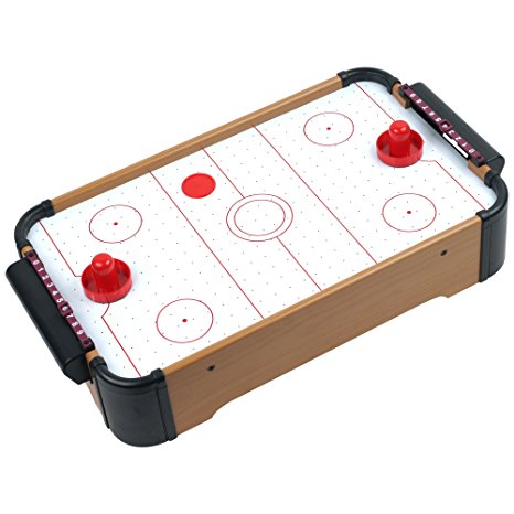 Mini Table Top Air Hockey - Comes with Everything You Need
