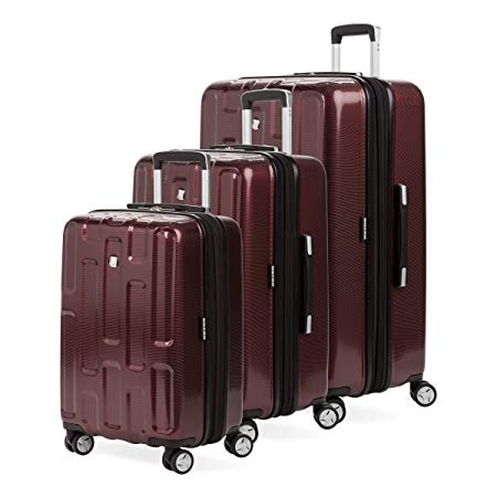 SWISSGEAR 7796 3-Piece Expandable Hardside Spinner Luggage (Tawny)