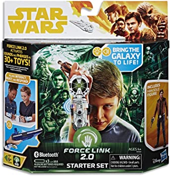 Star Wars Force Link 2.0 Starter Set including Force Link Wearable Technology, Brown/a, (E0322)