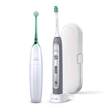 Philips Sonicare Flexcare Platinum Rechargeable Toothbrush and Philips Sonicare AirFloss Duo Pack