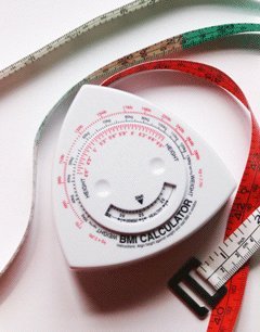 Tape measure with BMI Dial, Body Mass Index