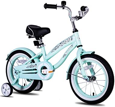 JOYSTAR 12" 14" 16" Kids Cruiser Bike with Training Wheels for Ages 2-6 Years Old Girls & Boys, Toddler Kids Bicycle