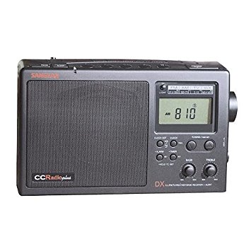 C Crane CCRadio Plus Multiband Portable AM/FM/Weather/TV Band Radio, Black
