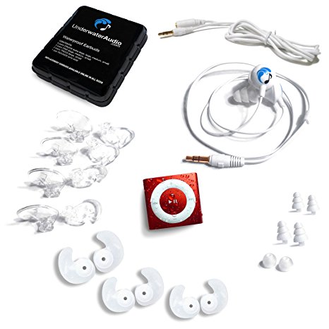 Swimbuds SPORT and Underwater Audio Waterproof iPod Bundle