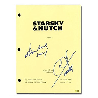 David Soul and Paul Michael Glaser Autographed Starsky and Hutch Script