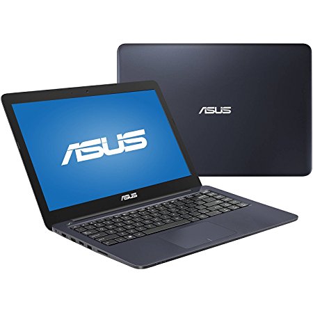 2016 NEW Flagship Model Asus Dark Blue 14 inch Premium EEEBOOK Laptop PC, Intel Dual-Core Processor, 4GB RAM, 32GB SSD, HDMI, VGA, Bluetooth, SD Card Reader, WiFi, Windows 10