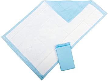 Medline Protection Plus Incontinence Disposable Bed Pads 40 x 60 cm - Pack of 25 (4 Packs of 25)