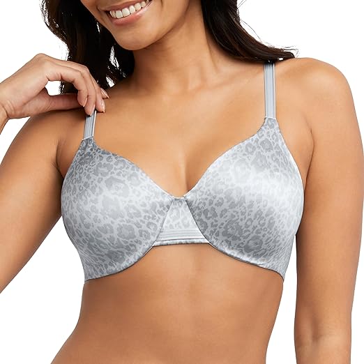 Bali Womens One Smooth U Underwire Bra, Smoothing & Concealing Full-Coverage Bra, Df3w11