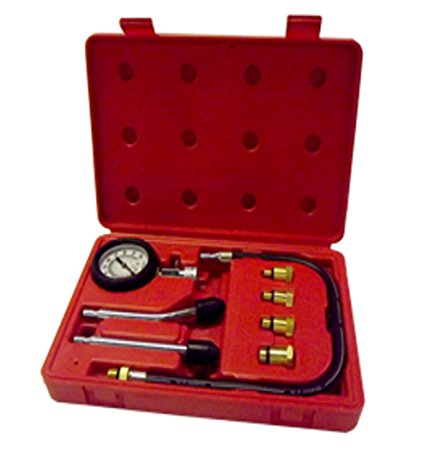 8 Pc Spark Plug Cylinder Compression Tester Test Kit Professional Gas Engine