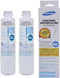 Samsung DA29-00020B3 Refrigerator Water Filter, 3-Pack