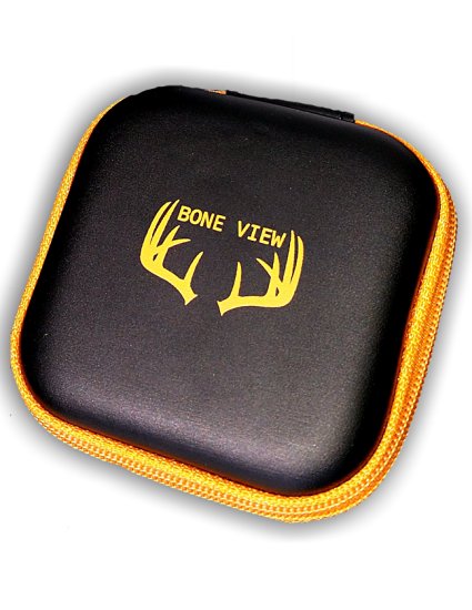BoneView Weather-Resistant Storage Case for Trail Camera Card Reader and SD Cards