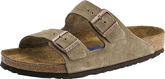 Birkenstock Unisex, Arizona Soft Footbed Sandal - Narrow Width