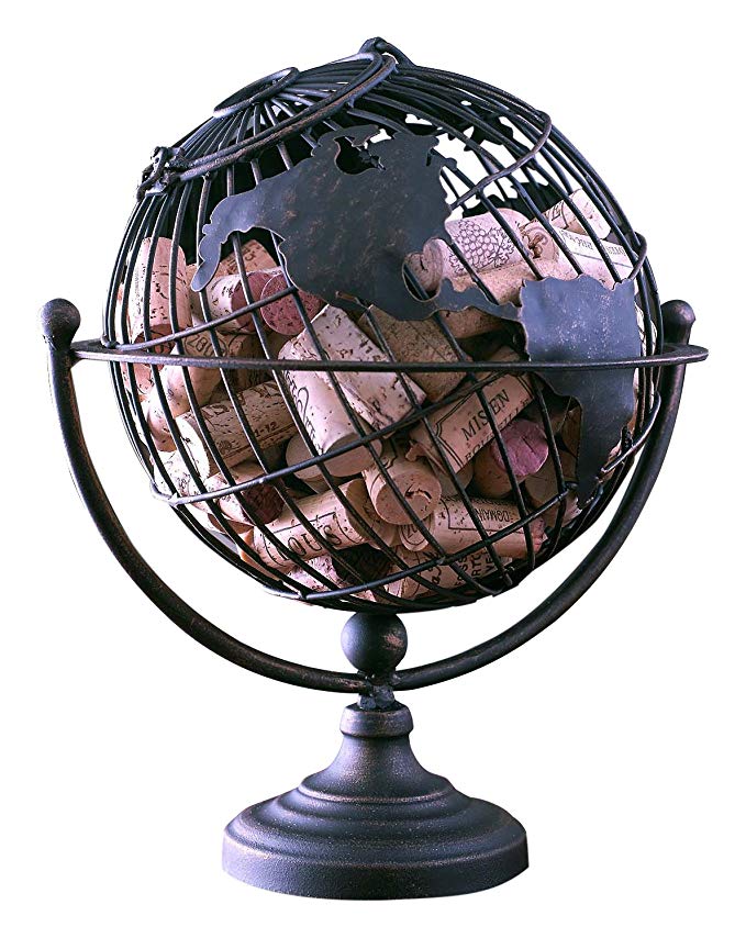 Wine Enthusiast Globe Cork Catcher