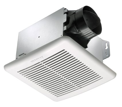 Delta Breez GBR80H GreenBuilder 80 CFM Exhaust Fan with Adjustable Humidity Sensor and Speed Control