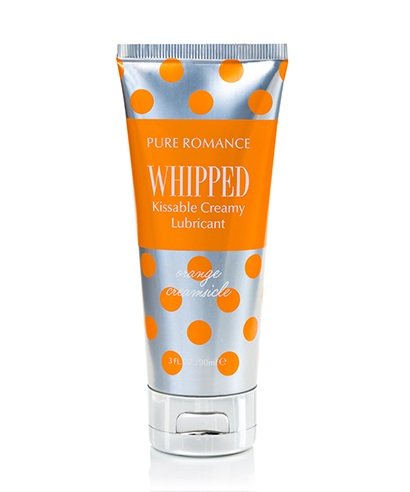 Pure Romance Whipped Kissable Creamy Lubricant - Orange Creamsicle - 3 FlOz