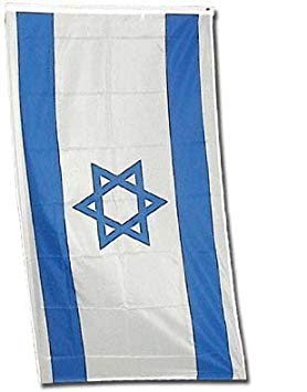 Flags Unlimited Israel Flag Polyester 3 Ft. X 5 Ft.