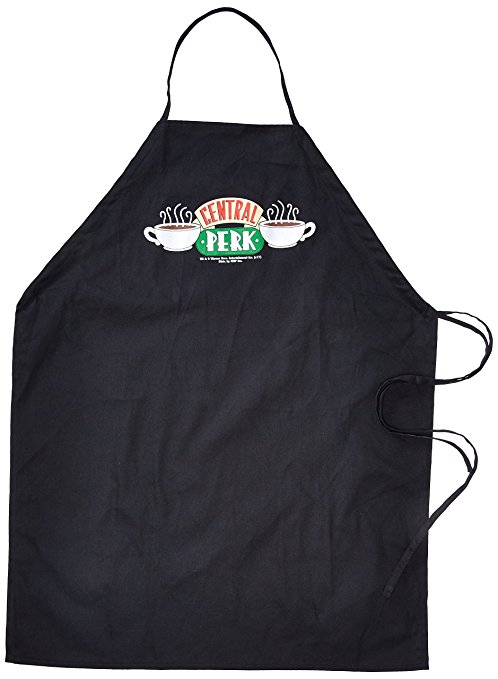 ICUP 06882 Friends Central Perk Apron, Black