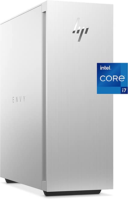 HP Envy Desktop TE02-0187c Home & Business Desktop,12th Gen Intel® Core i7-12700, 32 GB DDR4 RAM, 512GB SSD   1TB HDD, GeForce RTX 3060 Ti, Windows 11 Home,Wi-Fi 6   and Bluetooth® 5.2