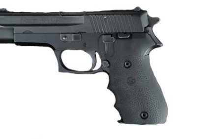Hogue Rubber Grip Sig Sauer P220 American Rubber with Finger Grooves