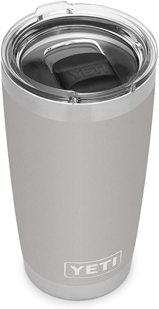 YETI Rambler 20 oz Tumbler, Stainless Steel, Vacuum Insulated with MagSlider Lid