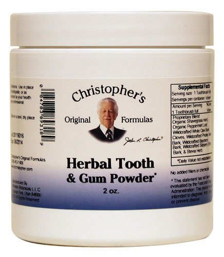 Christophers Original Formulas Herbal Tooth and Gum Powder