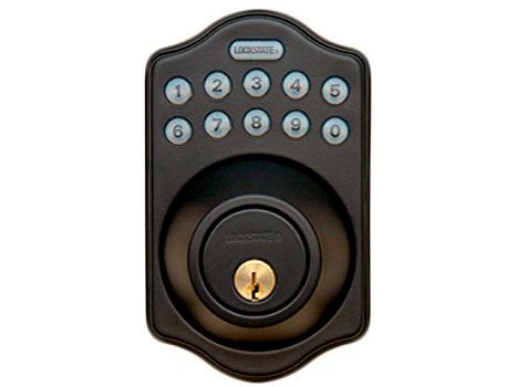 LockState LS-DB5i-RB-A RemoteLock WiFi Electronic Deadbolt Door Lock, Rubbed Bronze