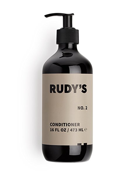 Rudy's No. 2 Cruelty Free Conditioner, For Everybody, Natural Ingredients With Citrus Scent, 16 oz.