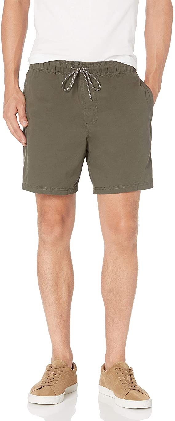 Amazon Essentials Mens 6" Drawstring Walk Short