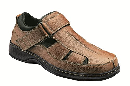 Orthofeet Melbourne Comfort Arch Support Orthopedic Diabetic Wide Men's Sandals Fisherman