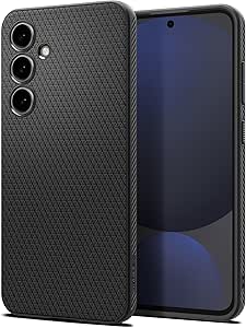 Spigen Liquid Air Phone Case for Samsung Galaxy S24 FE [Military Grade Drop Protection] - Matte Black