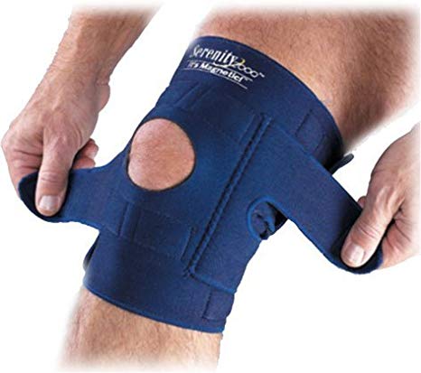 Serenity 2000 | Magnetic Therapy Knee Brace for Support and Pain Relief – Large, Fits Knees 18"-26", Contains 34 Magnets