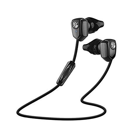 Yurbuds Leap Wireless Bluetooth Sport In-Ear Headphones with Inline Microphone & Audio Control (Certified Refurbished)