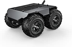 waveshare WAVE ROVER Flexible and Expandable 4WD Mobile Robot Chassis, Full Metal Body, Multiple Hosts Support, with Onboard ESP32 Module